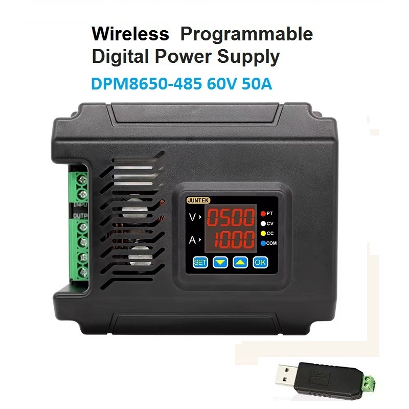 Juntek-電圧計485,60v,50a DC-DC,電圧 - Programmable Dc Power Supply 60V 10A のレビューと価格